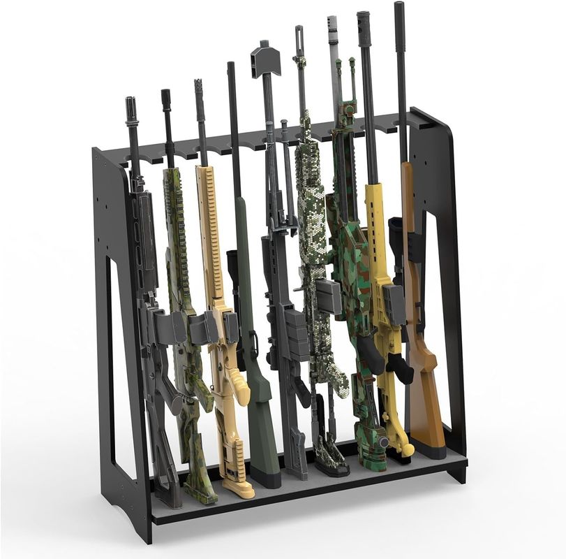 Storage Holders Racks Bathroom Vertical Shotgun Display Stand for Home or Garage Safe