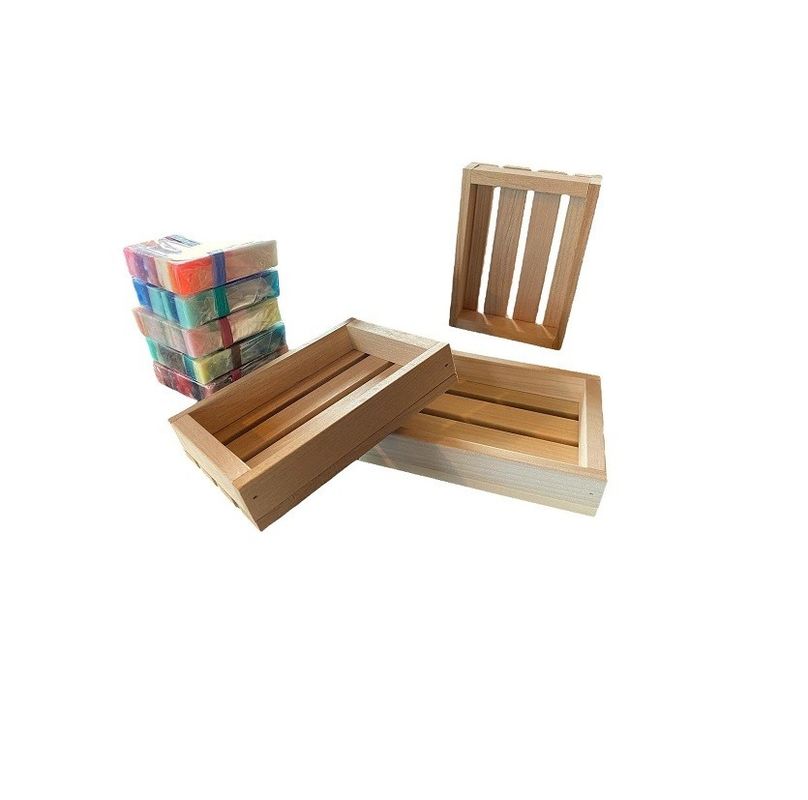 All-Season 14 Piece Handmade Wooden Soap Gift Sets Free Sample Provided Tomorrow