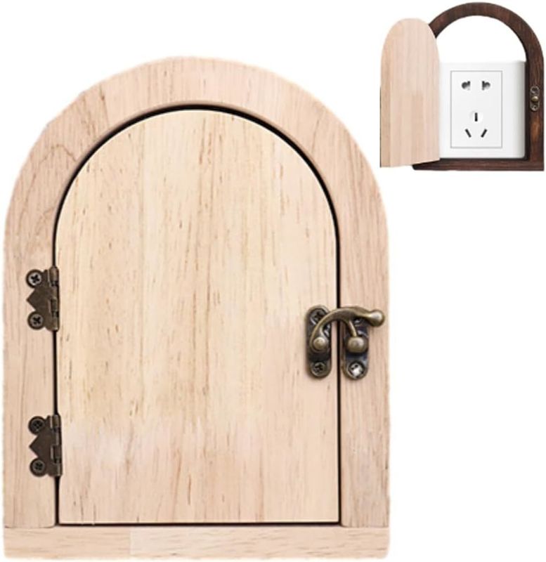 Handmade Wooden Safety Caps for 8.5*8.5 cm Switches Child Proof Electrical Protector