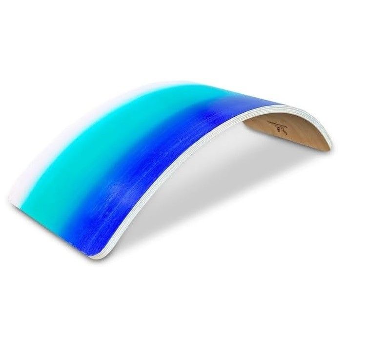 Customized Logo Wood Wobble Board Set of 2 for Adults in Gym and Surf Montessori Game