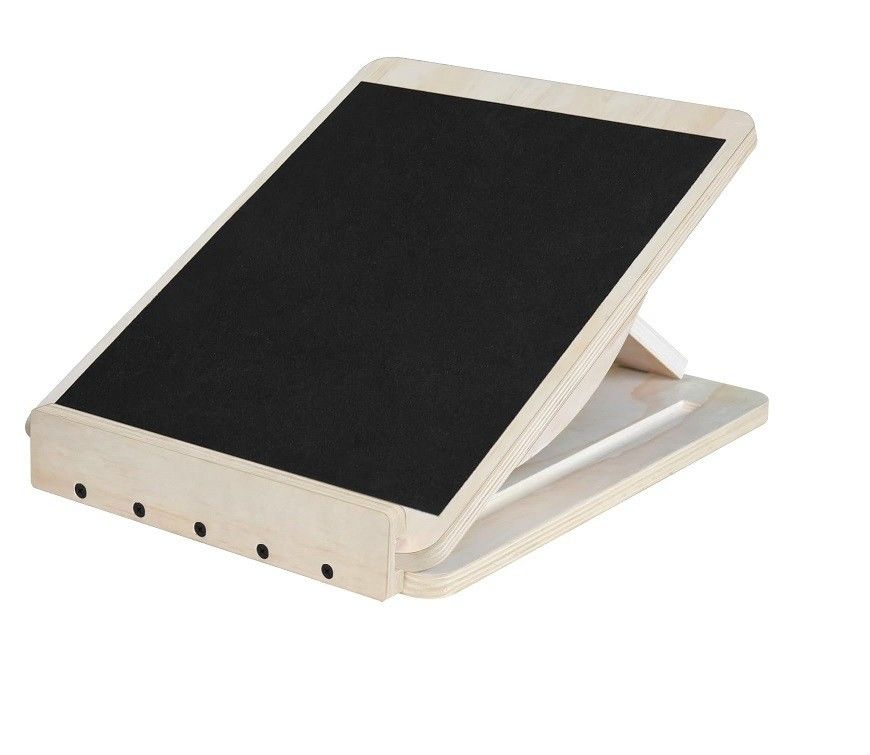 Wooden Slant Balance Board for Home Decoration and Portable Physical Calf Stretching