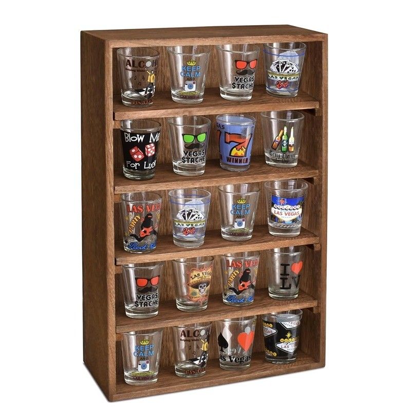 Wooden Wall-Mounted Display Shelves The Perfect Home Storage Solution for Collectibles