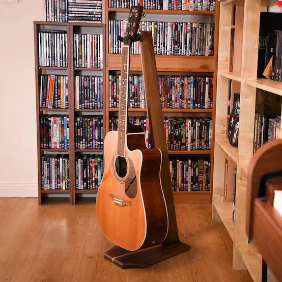 Storage Holders Racks Wood Vertical Guitar Stand for Acoustic and Electric Guitar
