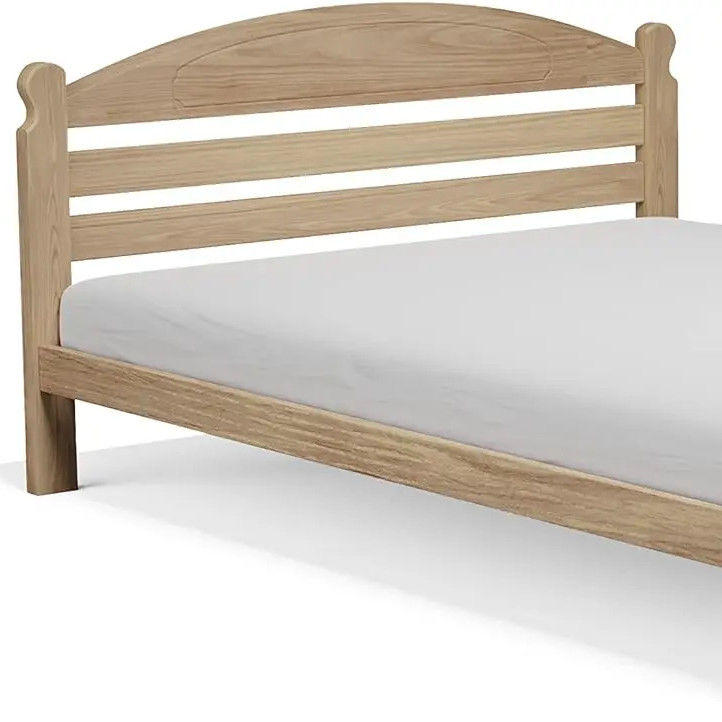 Hardwood Slats Support Wooden Bed Frame High Quantity Advantage for Adults Bedroom