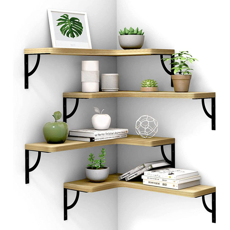 Custom Heavy Duty Rustic Iron Metal Scaffold Shelf Bracket for DIY Storage Solutions