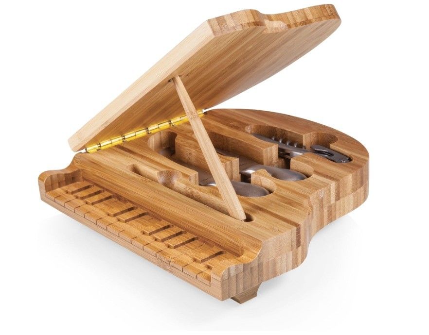 BAMBOO Cheese Board Knife Set Sleek Design for Chopping Blocks and Charcuterie Boards