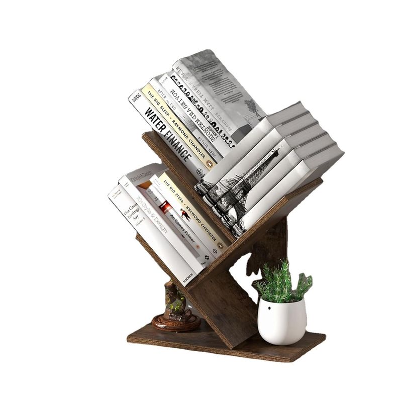 Shelf Installation Type Standing Type for Books Magazines CDs Wooden Storage Shelves
