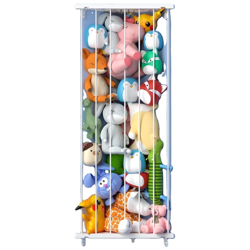 Home Decoration Shelf Custom Corner Stuffed Animal Storage for Nursery Playroom Bedroom