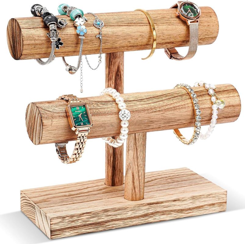 Upgrade Your Bracelet Display with our Custom T-bar Bangle Storage Rack and Organizer