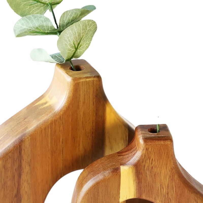 Anniversary Occasion Pine Wood Plant Stand Tiered Flower Stand for Indoor Garden