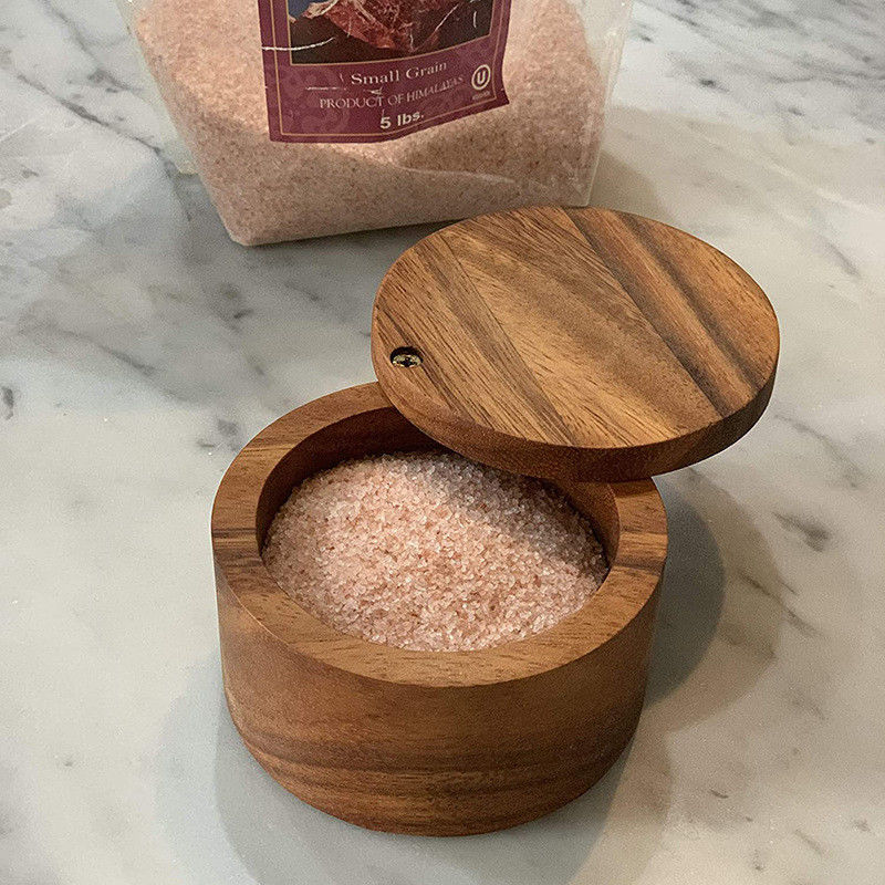 120ml Glass Spice Jars with Bamboo Lids Natural and Space-Saving Storage Solution
