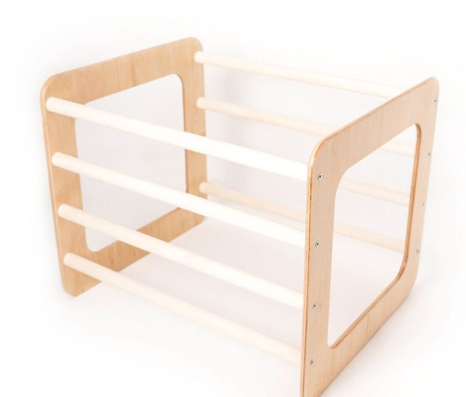 Kids' Wooden Playhouse Equipment for Toddler Climbing Cube High Quantity Advantage