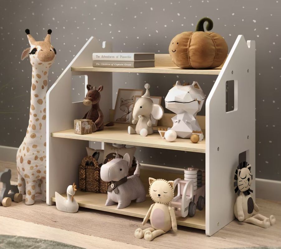 Modern Design Montessori Furniture High Quantity Advantage for Nursery Bookshelf