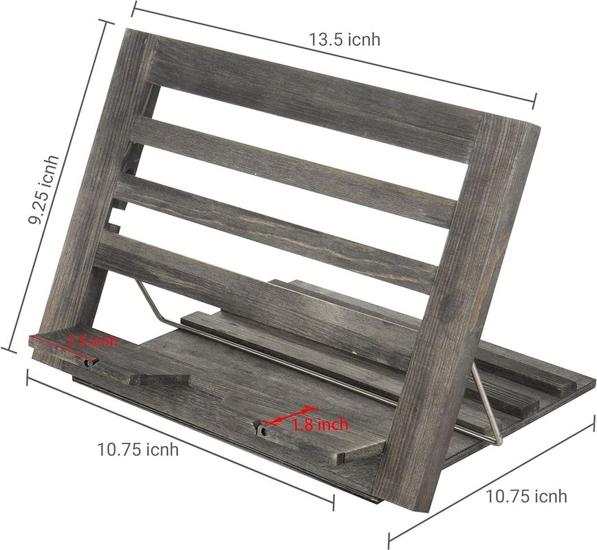 Customized Size Folding Rack for Adjustable Reading Book Recipe Binder Tablet Holder
