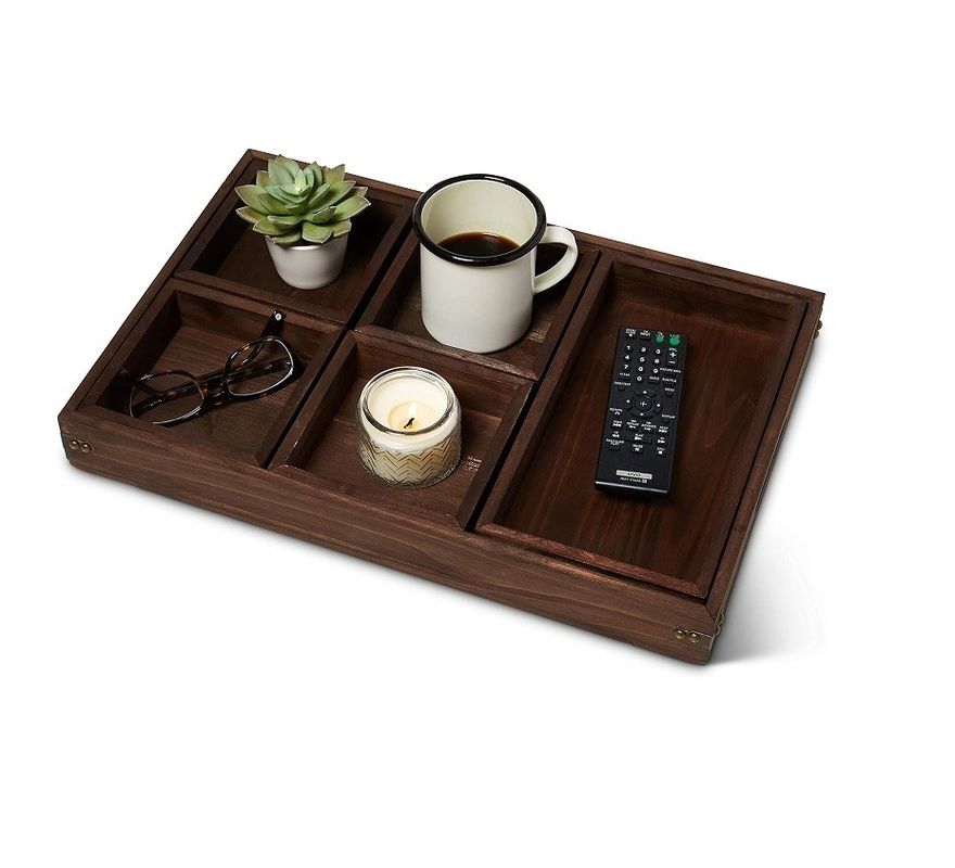 Chopping Blocks Custom Service 18.5 X 12 Inches Large Rustic Coffee Couch And Sofa Serving Tray For Food