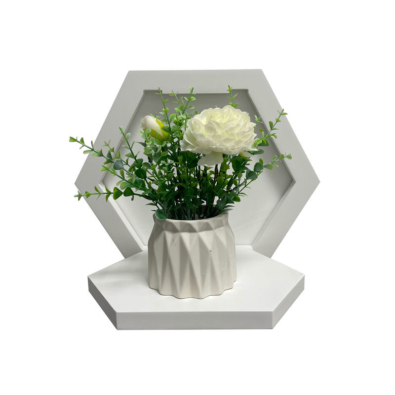 Space-saving PANEL Wood Wall Shelf for Displaying Flowers and Organizing Home Items