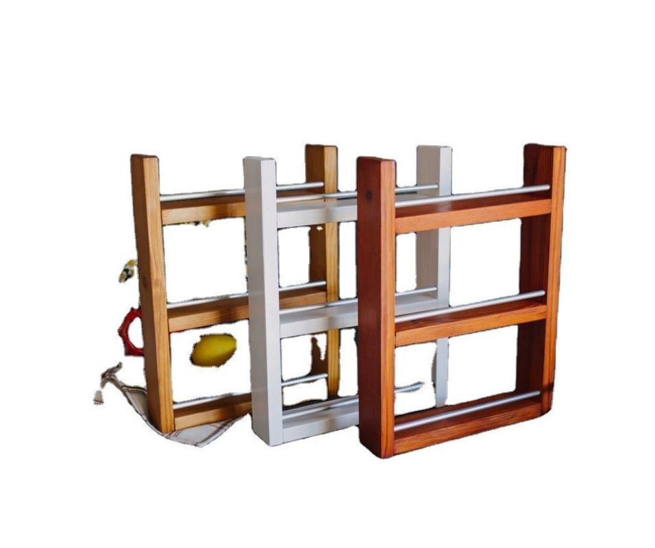 Custom Wooden Spice Storage Shelf Wall Mount for Your Kitchen Style and Functionalit