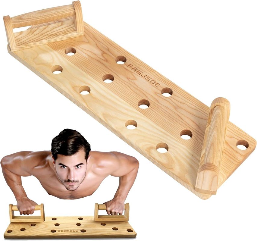 Original Patent Design Wooden Push Up Board High Quantity Stands for Strength Training