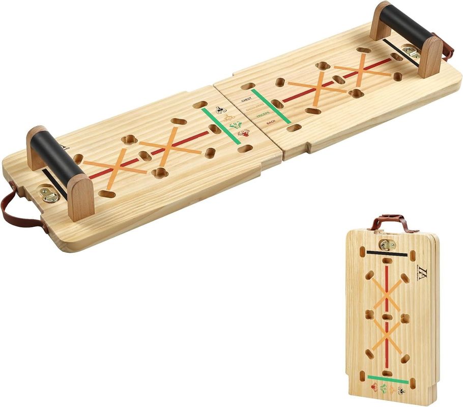 Customized Design Solid Wooden Push Up Board Kit with Plate Bar Resistance Bands Sets
