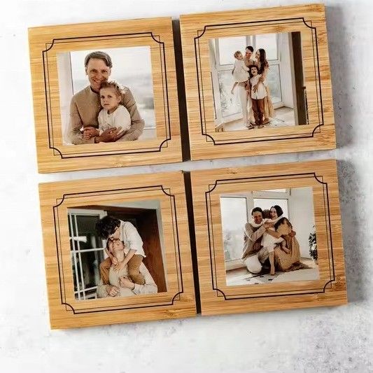 Wooden Photo Frame with Customizable Style Sample Charge Free or Will Be Returned Back