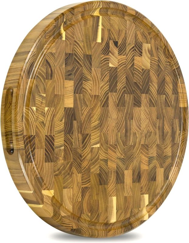 Custom Service 15 Inch Wooden Cutting Board with Eco-Friendly Design and Juice Groove