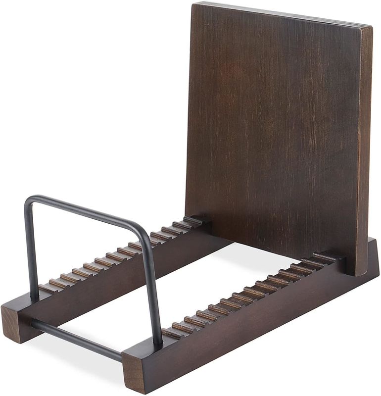 Wood Record Holder Stand Albums Storage Stand Record Display Rack for Home Decoration Shelf