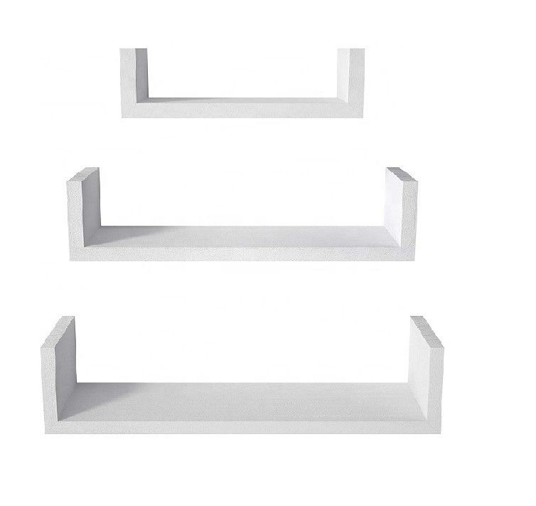 Solid Wood Wall Shelf Handmade Floating Shelves Wooden Wall Mounted Shelf Set for Home