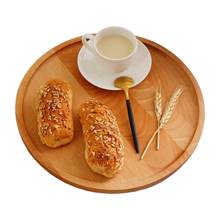Custom Color Bamboo Serving Tray Set for Breakfast Snacks Storage OEM ODM Accepted