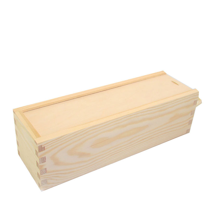 Custom Wooden Wine Box for Gift Packing Solid Wood Plain Color or as Your Color Custom Order
