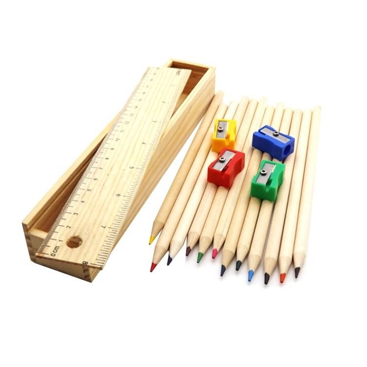 Multipurpose Wooden Pencil Box with TIMBER Wood Type and Solid Material Structure