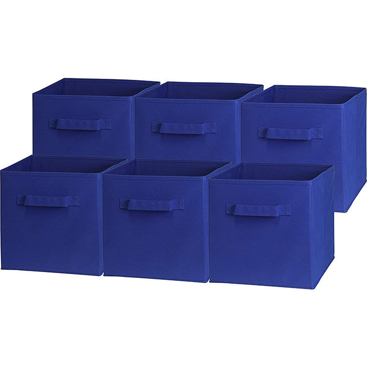 10-20L Capacity Fabric Drawer Cubby Organizer Box for Organizing Sundries Efficiently