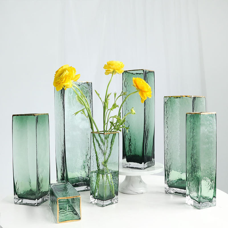 All-season Glass Tabletop Vase in Bulk Home Decor with Phnom Penh Tall Glass Modern