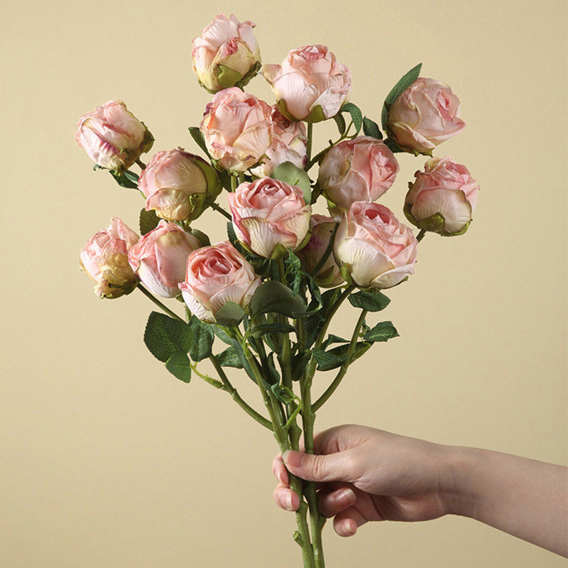Personalized Artificial Silk Rose Flower Decoration for All Festivals and Celebrations
