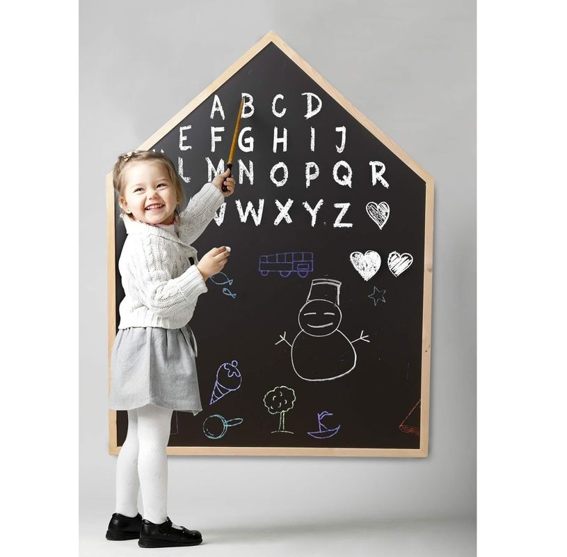 Gifts Stores House Shaped Magnetic Drawing Chalkboard Whiteboard for Modern Design Style