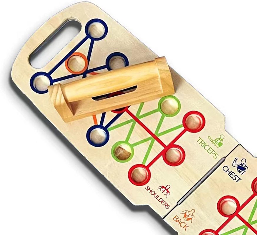 Custom Size Wooden Foldable Push Up Handles for Professional Strength Training