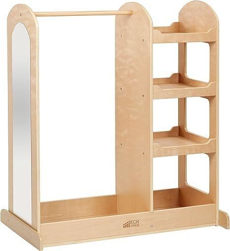Set of Kids Montessori Wardrobe Clothing and Costume Organizer Custom Size Organizer