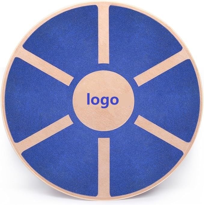 Eco-friendly Wooden Wobble Balance Board for Versatile Balance Training and Home Decor