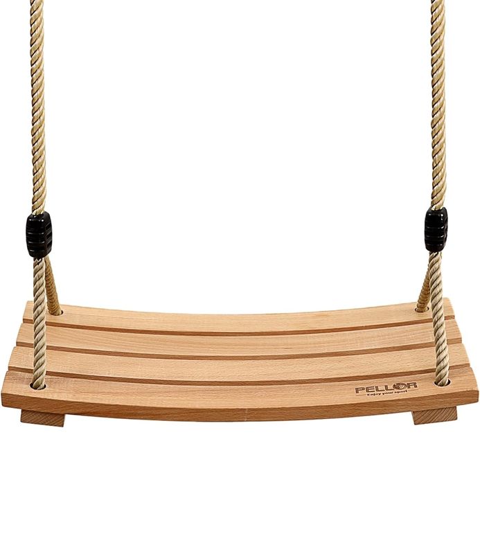Customized Logo Acceptable Gym Swing Set for Children Adult Kids Wood Tree Swing Seat