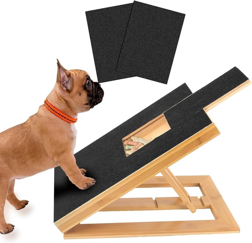 Cat/Dog Scratch Pad with Removable Cover and Adjustable Nail File in Different Angle