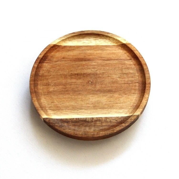 FSC Certified Acacia Wooden Lid Glass Candle Jars for Easy Opening and FSC Certificate