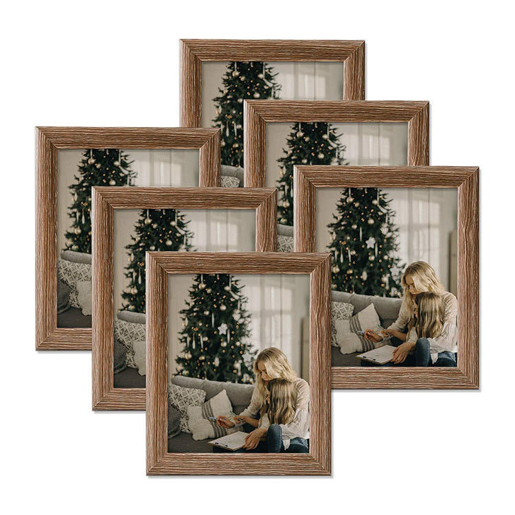Home Decor Large Wall Decoration Iron Photo Frame with Custom Printing Wooden